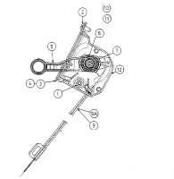 Ersatzteile Mastercut Motorhacken T/450 Typ: 21A-458B659  (2000) Gashebel