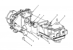 Ersatzteile White Zero Turn 48-Z Typ: 53BA1A6M679  (1998) Getriebe, Hydrostat