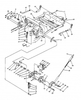 Ersatzteile White Zero Turn 48-Z Typ: 53BA1A6M679  (1998) Mähwerksaushebung