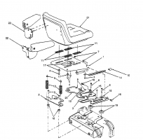 Ersatzteile White Zero Turn 48-Z Typ: 53BA1A6M679  (1998) Sitz