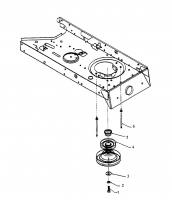 Ersatzteile Mastercut Rasentraktoren 145/102 H Typ: 13AM791N659  (1998) Motorkeilriemenscheibe