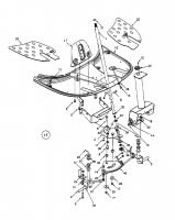 Ersatzteile MTD Rasentraktor Sprinto Typ: 13A-315-678  (2000) Lenkung, Vorderachse 