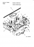 Ersatzteile MTD Rasentraktor Sprinto Typ: 13A-312-678  (2003) Rahmen, Tank 