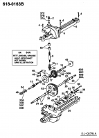 Ersatzteile Mastercut Rasentraktoren 16/107 Typ: 13AE660G659  (2000) Getriebe