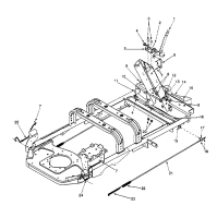 Cub Cadet Ersatzteile Zero Turn Z 44 53AA1A5L603  (2000) Pedale