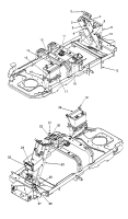 Cub Cadet Ersatzteile Zero Turn Z 44 53AA1A5L603  (2000) Rahmen