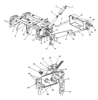 Cub Cadet Ersatzteile Zero Turn Z 44 53AA1A5L603  (2000) Mähwerksaushebung