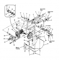 Ersatzteile MTD Schneefräse 641 E Typ: 31A-641E678  (2000) Fahrantrieb 