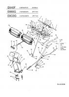 Ersatzteile MTD Schneefräse E 6 C 0 G Typ: 31AT6C0G678  (2004) Holm 