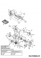 Ersatzteile MTD Motorsense 725 Typ: 41BD725G678  (2004) Motor 