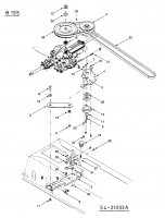 Ersatzteile Mastercut Rasentraktoren VI 145/107 Typ: 13AA685G659 (2003) Fahrantrieb