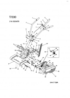 Ersatzteile MTD Motorhacke T 330/50 Typ: 21A-332A678  (2004) Holm 