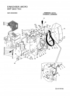 Ersatzteile Gutbrod Einachser Micro Typ: 56A-903H690  (2005) Keilriemen, Spannrolle