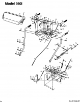 Ersatzteile MTD Schneefräse 980 I Typ: 316E980I000  (1996) Holm 