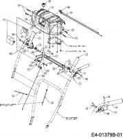 Ersatzteile Troy-Bilt Schneefräsen Polar 10071 Typ: 31AV6LLO609  (2007) Armaturenbrett