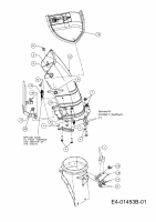 Ersatzteile MTD Schneefräse E 740 F Typ: 31AV7W0F678  (2009) Auswurfschacht 