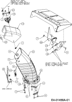 Cub Cadet Ersatzteile Schneefräsen 945 SWE 31AV9P3W603  (2007) Auswurfschacht
