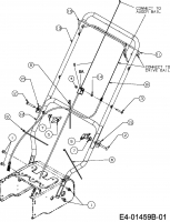 Ersatzteile Troy-Bilt Schneefräsen Polar 5056 Typ: 31A-32AD609  (2009) Holm
