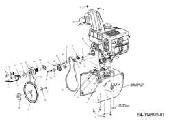 Cub Cadet Ersatzteile Schneefräsen 524 SWE 31AW53LR603  (2015) Fahrantrieb, Fräsantrieb