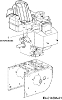 Cub Cadet Ersatzteile Schneefräsen 530 SWE 31AY5STU603  (2007) Motor