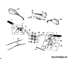Cub Cadet Ersatzteile Quads UT 180 36AB124-603  (2006) Lenker