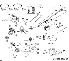 Cub Cadet Ersatzteile Quads UT 180 36AB124-603  (2006) Elektroteile