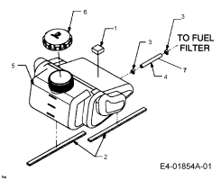 Cub Cadet Ersatzteile Gartentraktoren HDS 2205 14A-2D7-603  (2005) Tank