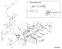 Cub Cadet Ersatzteile Gartentraktoren HDS 3235 14A-672-603  (2004) Hydraulik