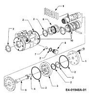 Cub Cadet Ersatzteile Gartentraktoren HDS 3235 14A-672-603  (2004) Hydraulikpumpe Lenkung