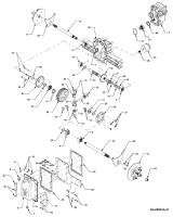 Cub Cadet Ersatzteile Gartentraktoren HDS 3185 14A-665-100  (1998) Differential, Getriebe