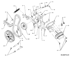 Cub Cadet Ersatzteile Gartentraktoren HDS 3186 14A-668-603  (1999) Frontzapfwelle