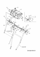 Ersatzteile MTD Schneefräse E 640 F Typ: 31A-6GN3711R  (2007) Armaturenbrett 