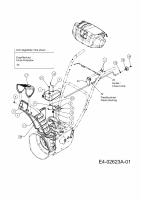 Ersatzteile MTD Schneefräse 6 ZFH Typ: 31AH6ZFH700R  (2010) Auswurfschacht 