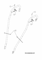 Ersatzteile Yard-Man Schneefräsen E 5 E 3 G Typ: 31AE5E3G643  (2001) Lenkhilfe
