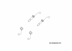 Ersatzteile Yard-Man Schneefräsen E 5 E 3 G Typ: 31AE5E3G643  (2001) Abscherbolzen