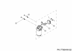 Ersatzteile MTD-Motoren Vertikal 7T90HW Typ: 752Z7T90HW (2020) Elektro-Starter