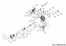 Ersatzteile MTD-Motoren Vertikal 7T90HW Typ: 752Z7T90HW (2020) Zylinderkopf