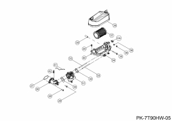 Ersatzteile MTD-Motoren Vertikal 7T90HW Typ: 752Z7T90HW (2020) Luftfilter, Ansaugkrümmer