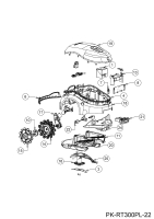 Ersatzteile Robomow Mähroboter RT300 PL Typ: 22BTBABB619 (2022) Mähroboter Einzelteile