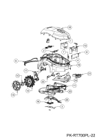 Ersatzteile Robomow Mähroboter RT700 PL Typ: 22BTDABB619 (2022) Mähroboter Einzelteile