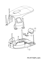 Ersatzteile Robomow Mähroboter RT700 PL Typ: 22BTDABB619 (2022) Basisstation, Ladegerät, Zubehör
